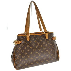 Louis Vuitton Batignolles Horizontal Shoulder Bag Tote Monogram Brown